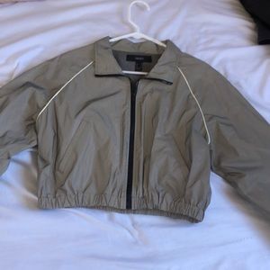 Forever 21, large reflective jacket